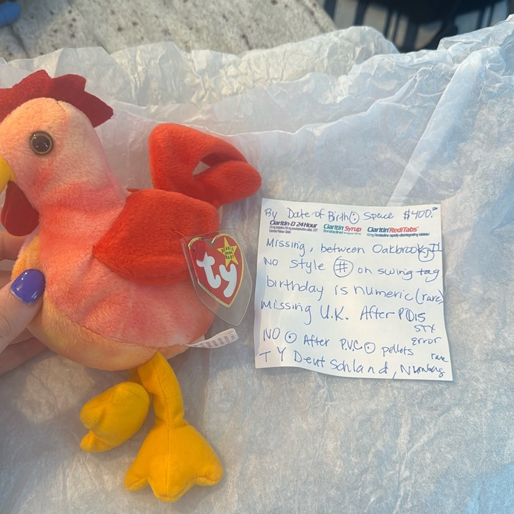 Doodle Beanie Baby